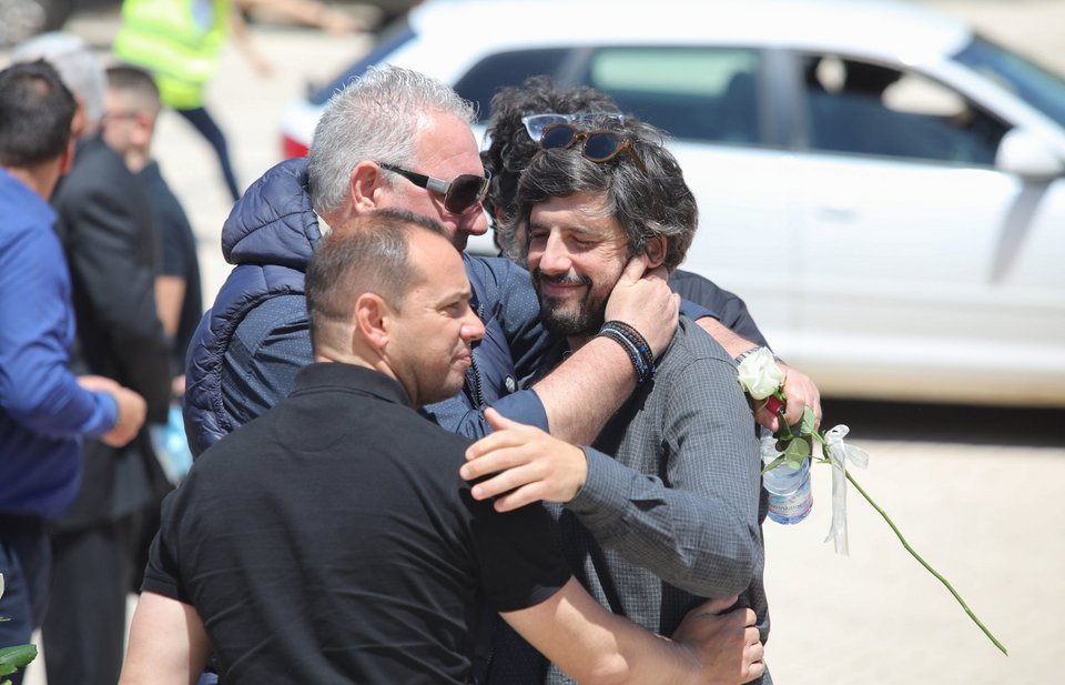 Θανάσης Στάικος και Φώντας Βρόσγος συλλυπούνται τους γιους του Γιώργου Χριστοβασίλη