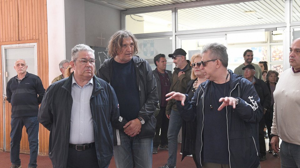 Ενημέρωση του γενικού γραμματέα της Κεντρικής Επιτροπής του ΚΚΕ για τα ζητήματα που αντιμετωπίζουν οι εγκαταστάσεις στο ΟΑΚΑ