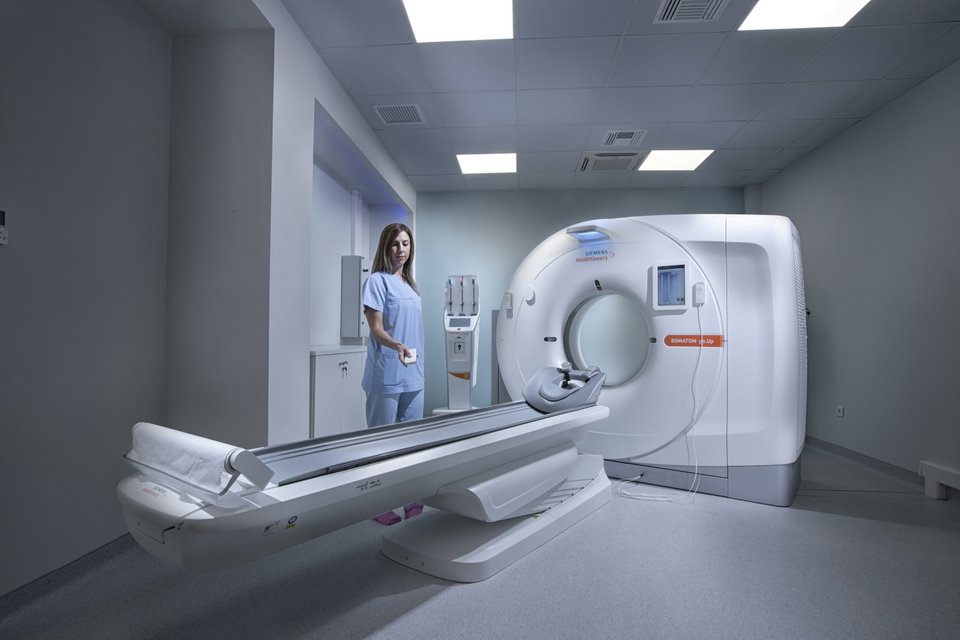 Ο υπερσύγχρονος αξονικός τομογράφος Siemens Somatom go.Up, 64 τομών