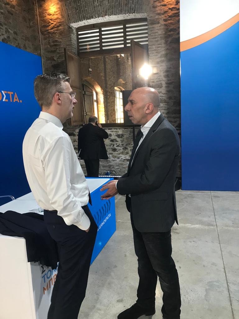 Άκης Σκέρτσος και Γιάννης Μπρατάκος / Φωτογραφία: iefimerida.gr