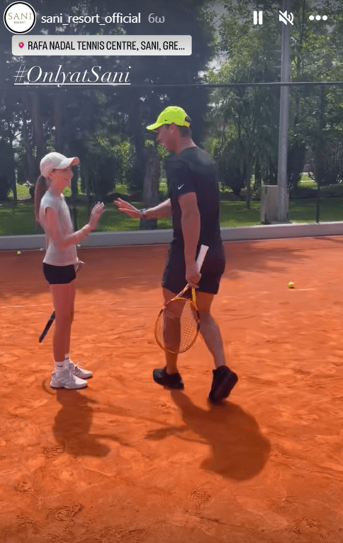 Στην Ελλάδα ο θρύλος του τένις Ράφα Ναδάλ / Φωτογραφία: Instagram