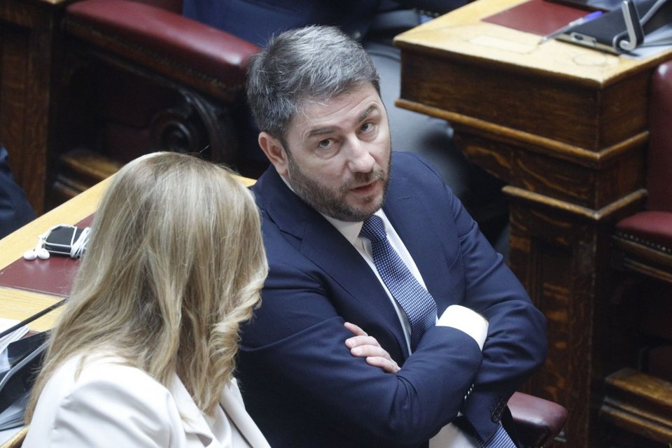 Ο Νίκος Ανδρουλάκης και σήμερα έχοντας στο πλευρό του την Ευαγγελία Λιακούλη