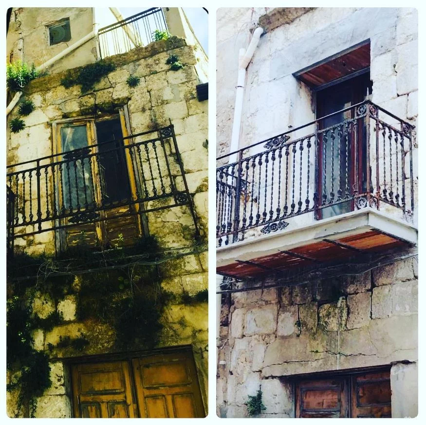 Το πριν και το μετά ενός από τα σπίτια που ανέλαβε να ανακαινίσει η Daniels