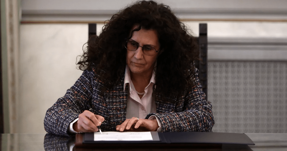 Η υπηρεσιακή υπουργός Εσωτερικών Καλλιόπη Σπανού
