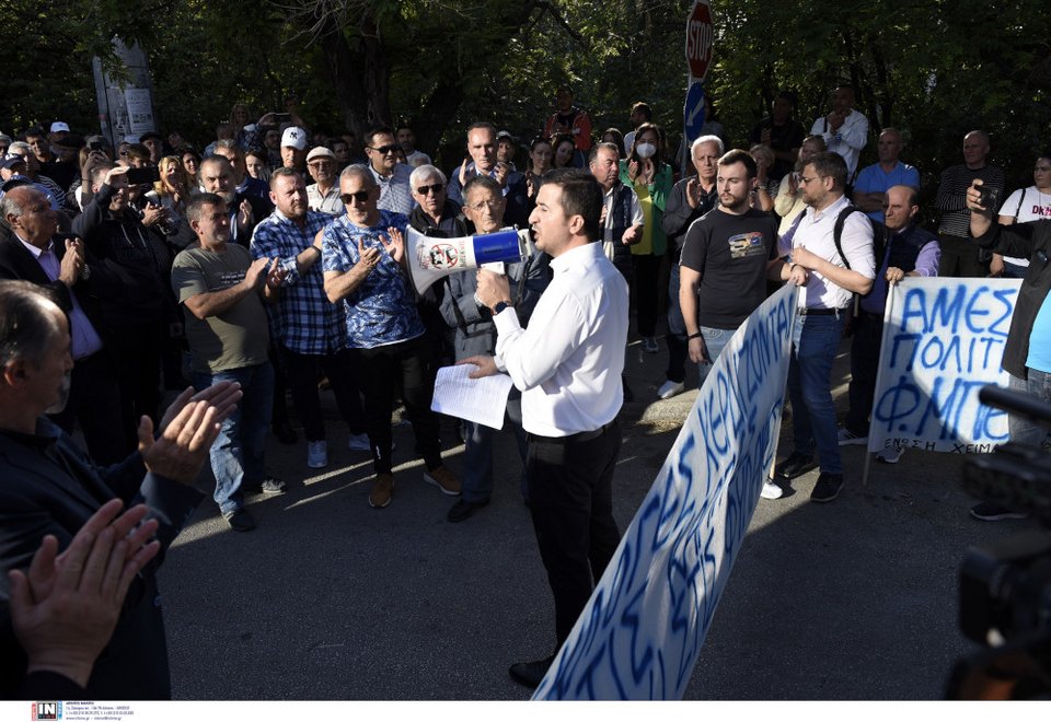 Συγκέντρωση διαμαρτυρίας για παραμονή του Φρέντι Μπελέρη στη φυλακή