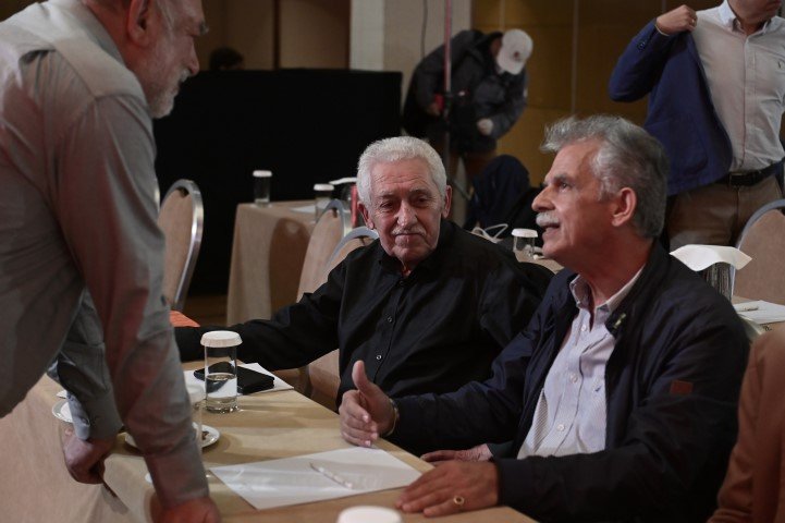 Ο Φώτης Κουβέλης στην συνεδρίαση της ΚΕ του ΣΥΡΙΖΑ