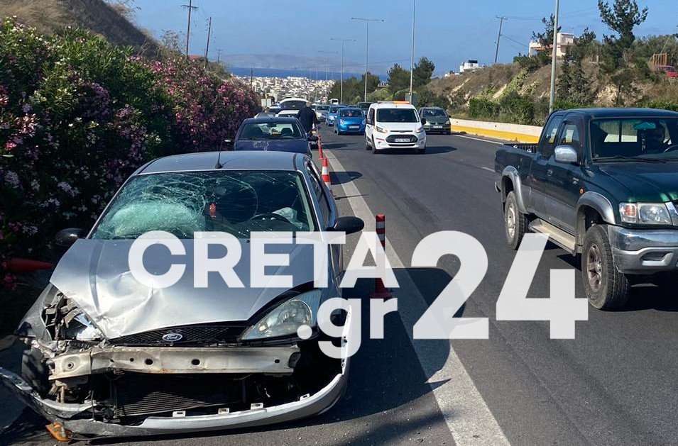 τροχαίο στο Ηράκλειο Κρήτης