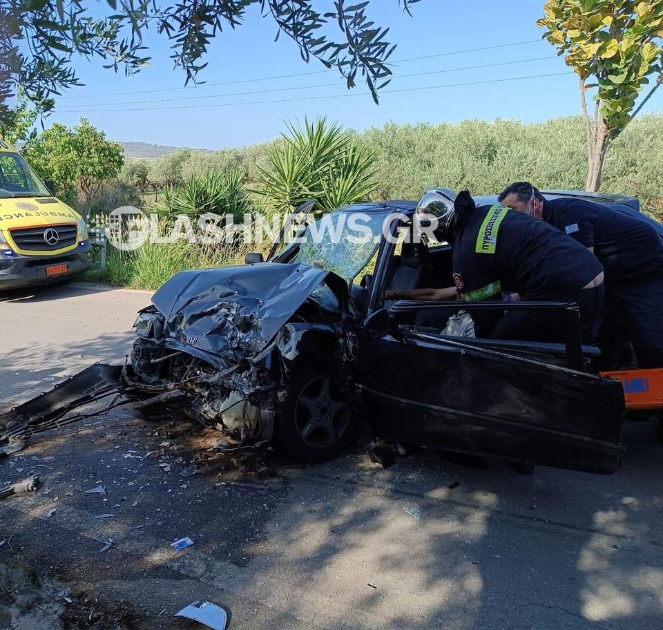 Σοβαρό τροχαίο στα Χανιά