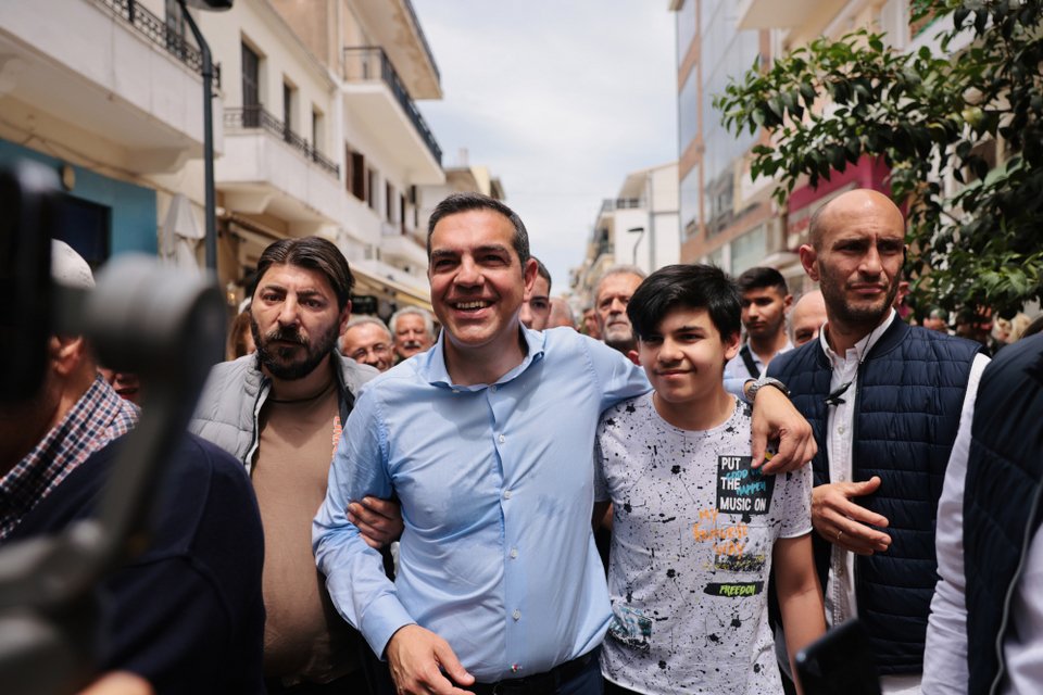 Περιοδεία του Αλέξη Τσίπρα στην Ηγουμενίτσα / EUROKINISSI