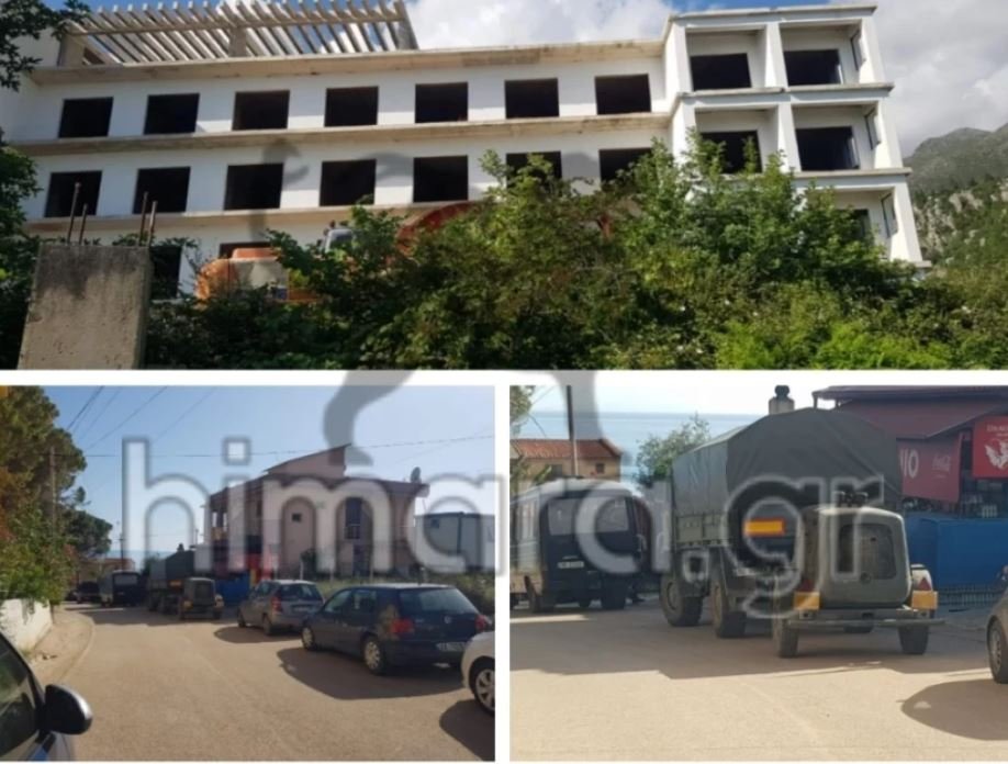 Το κτίριο του Φιόρη Μπέλη που θέλει να κατεδαφίσει η αστυνομία στην Αλβανία