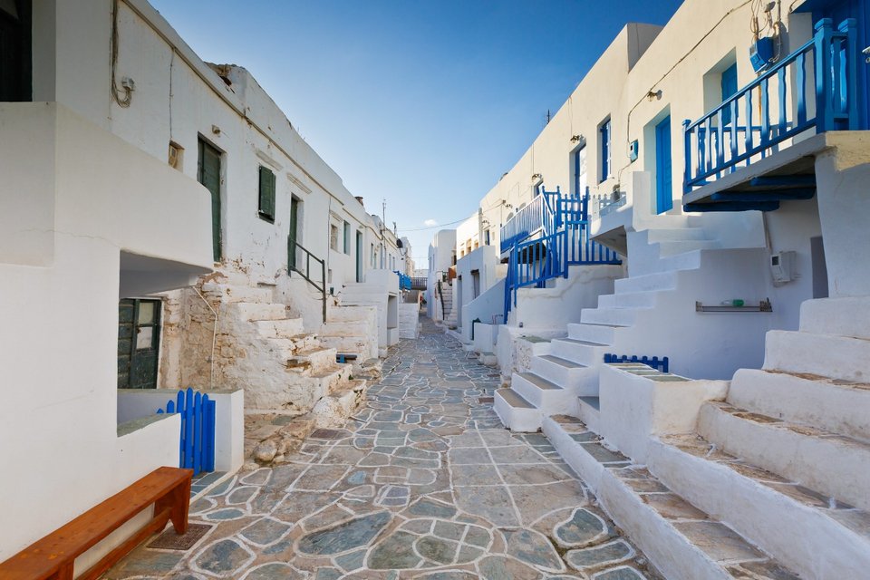 Σοκάκι στη Χώρα της Φολεγάνδρου