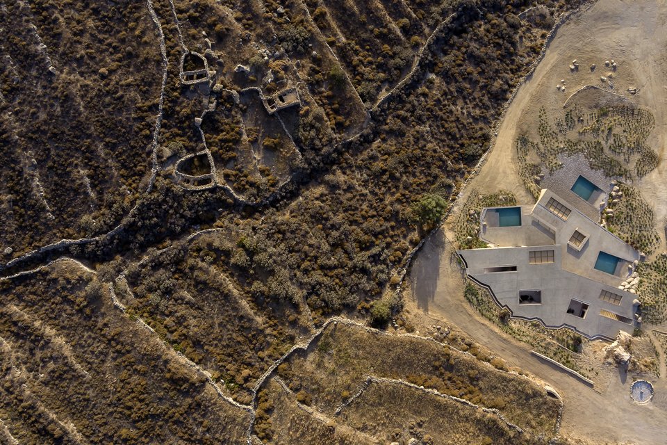 Το Homa Villas φωτογραφημένο από ψηλά με drone / Φωτογραφία: Panagiotis Voumvakis