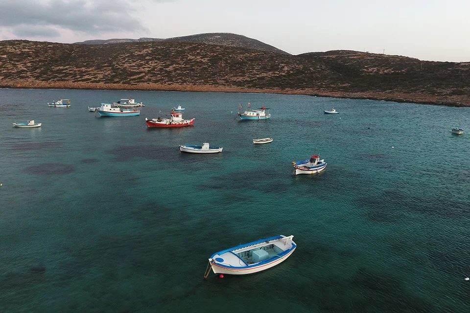 Ψαροκάικα στην Αμοργό / Φωτογραφία Γιώργος Μουτάφης/Blue Marine Foundation