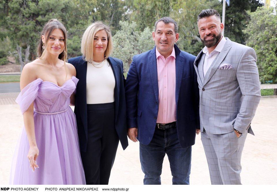 Βαλεντίνη Παπαδάκη, Αφροδίτη Σκαφίδα, Πύρρος Δήμας και Κώστας Σόμμερ