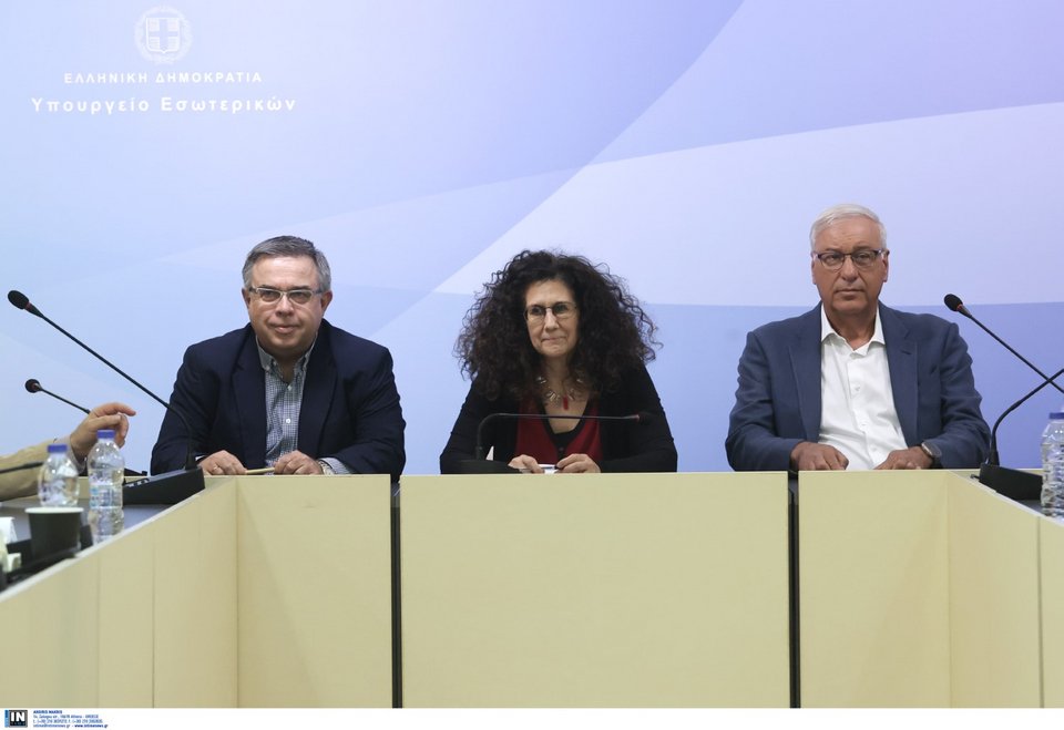 Η υπηρεσιακή υπουργός Εσωτερικών Καλλιόπη Σπανού / Φωτογραφία: Intime -ΛΙΑΚΟΣ ΓΙΑΝΝΗΣ