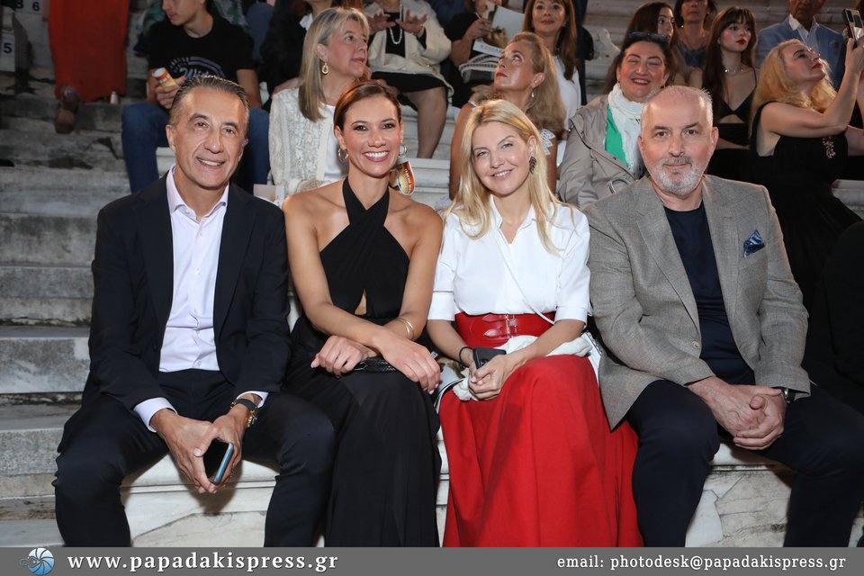 Κριστιάν Χατζημηνάς (χορηγός της Βραδιάς), Δήμητρα Αλεξανδράκη, Ντέπυ Γριμπογιάννη, Χρήστος Γριμπογιάννης