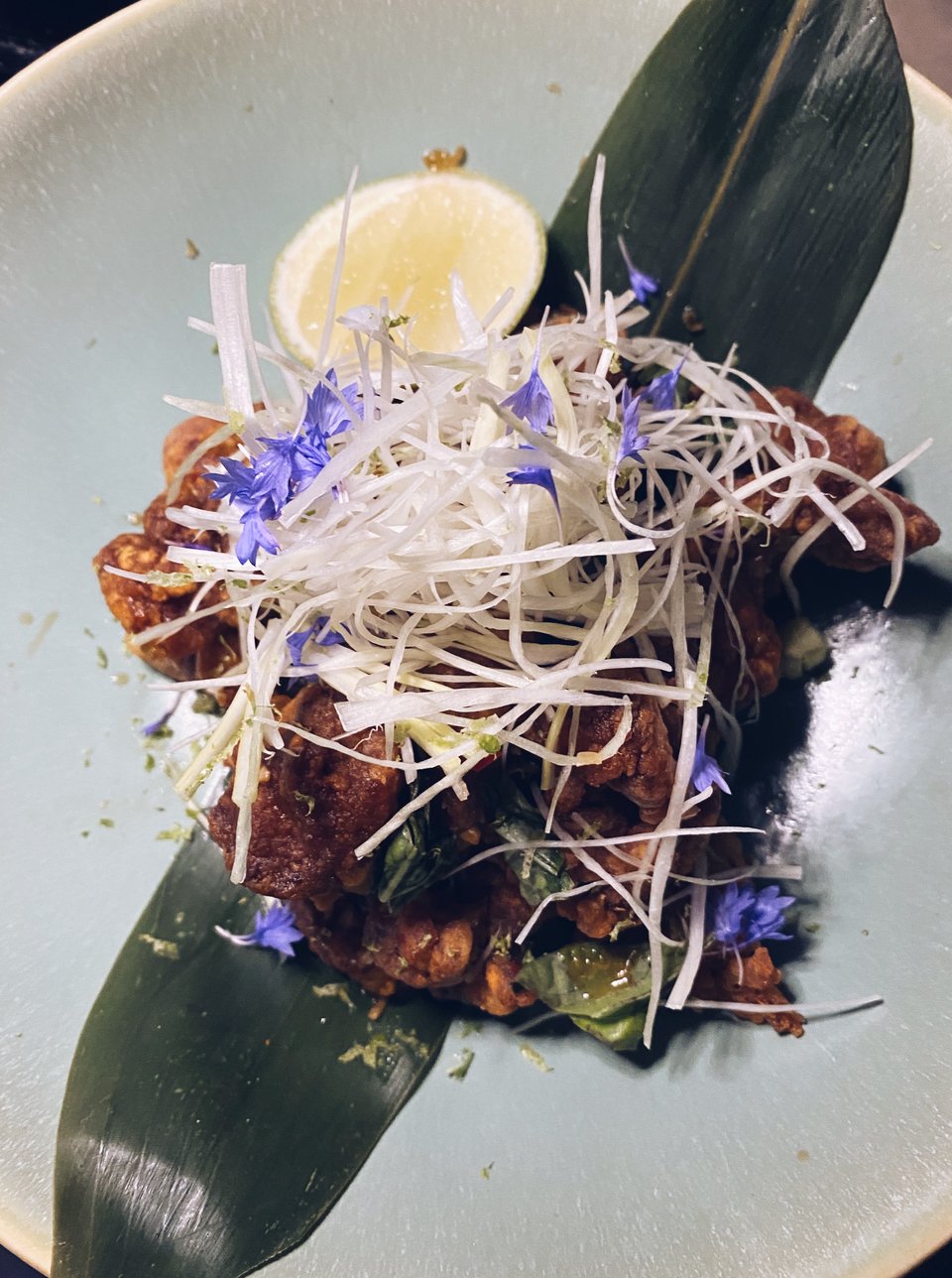 Το crispy χοιρινό της Yuka Aoyama. 