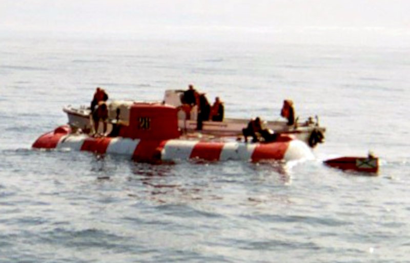Το ρωσικό υποβρύχιο σκάφος διάσωσης AS-28 στη Βερίγγεια Θάλασσα