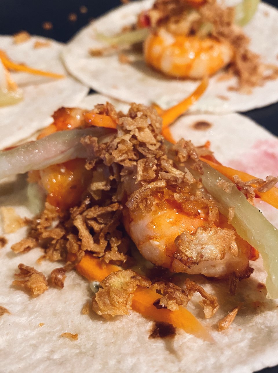 Τα tacos με γαρίδα του Mexha / Φωτογραφία: Μάνος Λειβαδάρος/iefimerida