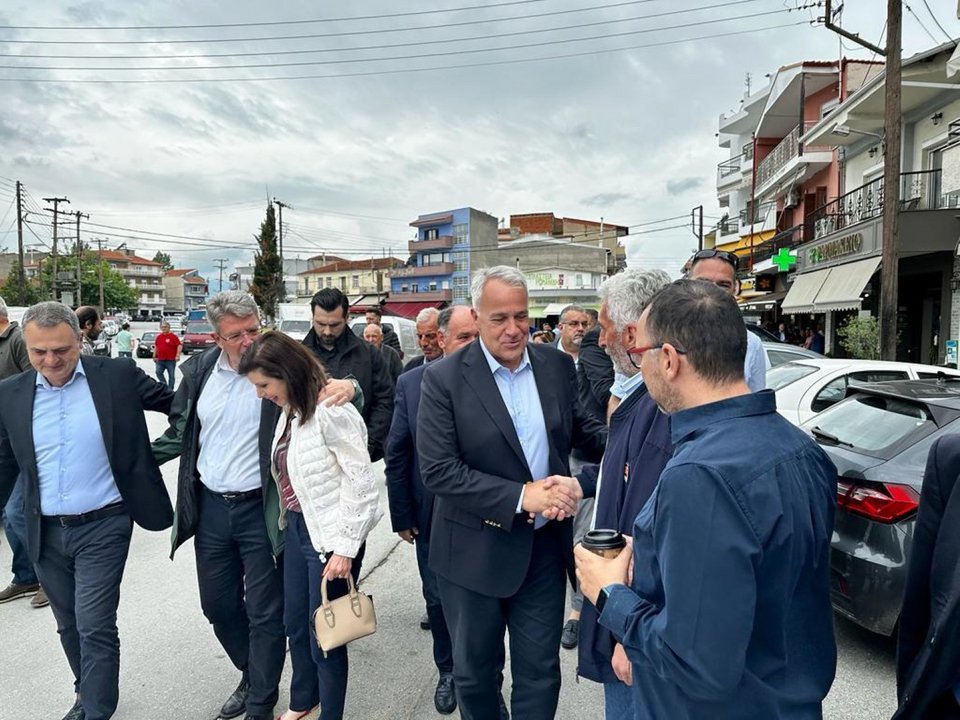Επίσκεψη κλιμακίου της ΝΔ υπό τον Μάκη Βορίδη και την Άννα Μισέλ Ασημακοπούλου σε Γρεβενά και Φλώρινα