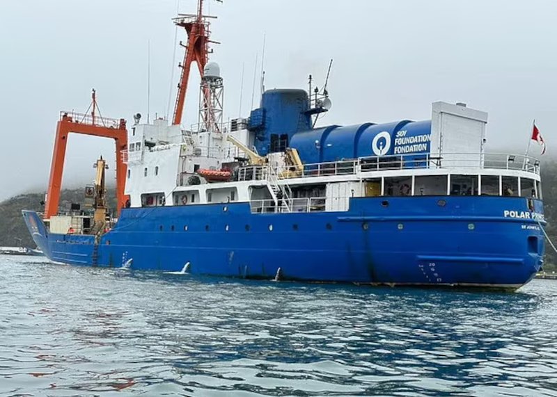 Το σκάφος επιφανείας Polar Prince έλαβε το τελευταίο σήμα από το υποβρύχιο περίπου μία ώρα και 45 λεπτά μετά την έναρξη της κατάδυσής του