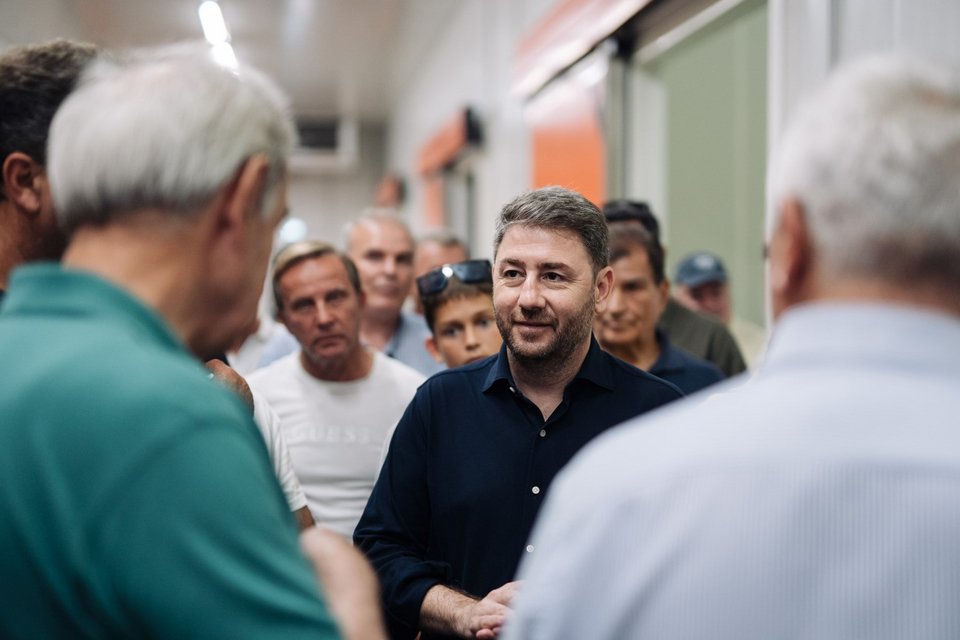 Ο Νίκος Ανδρουλάκης επισκέφθηκε τον αγροτικό συνεταιρισμό Πυργετού