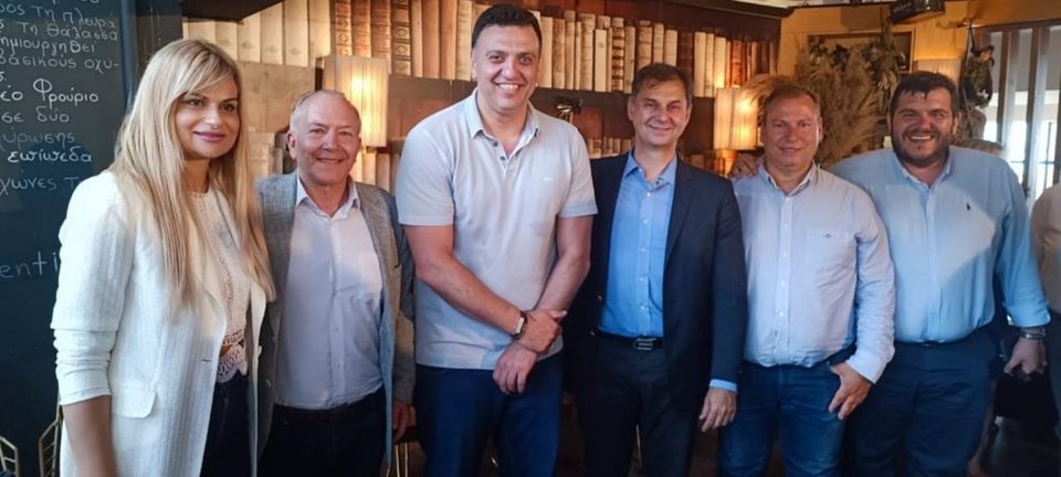 Βασίλης Κικίλιας και Χάρης Θεοχάρης επισκέφτηκαν Κέρκυρα και Παξούς