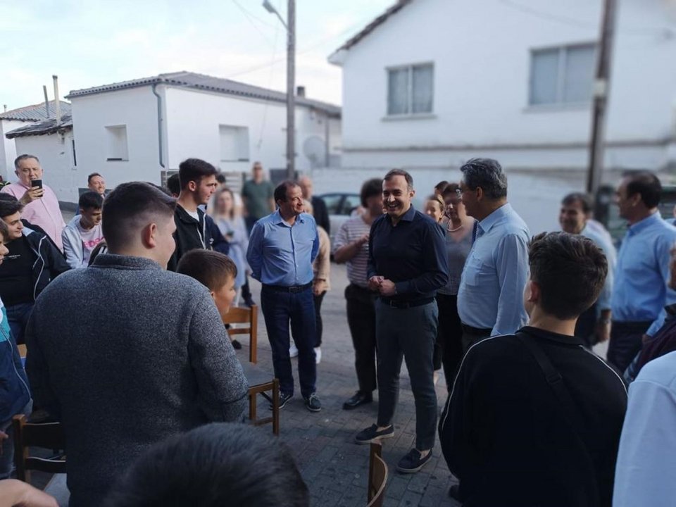 Οι υποψήφιοι βουλευτές της ΝΔ Άγγελος Συρίγος και Τάσος Χατζηβασιλείου με κλιμάκιο του κόμματος επισκέφθηκαν το νομό Ξάνθης
