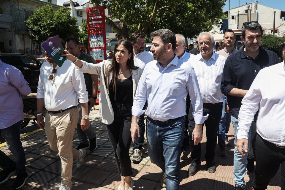 Ο Νίκος Ανδρουλάκης στο Ηράκλειο