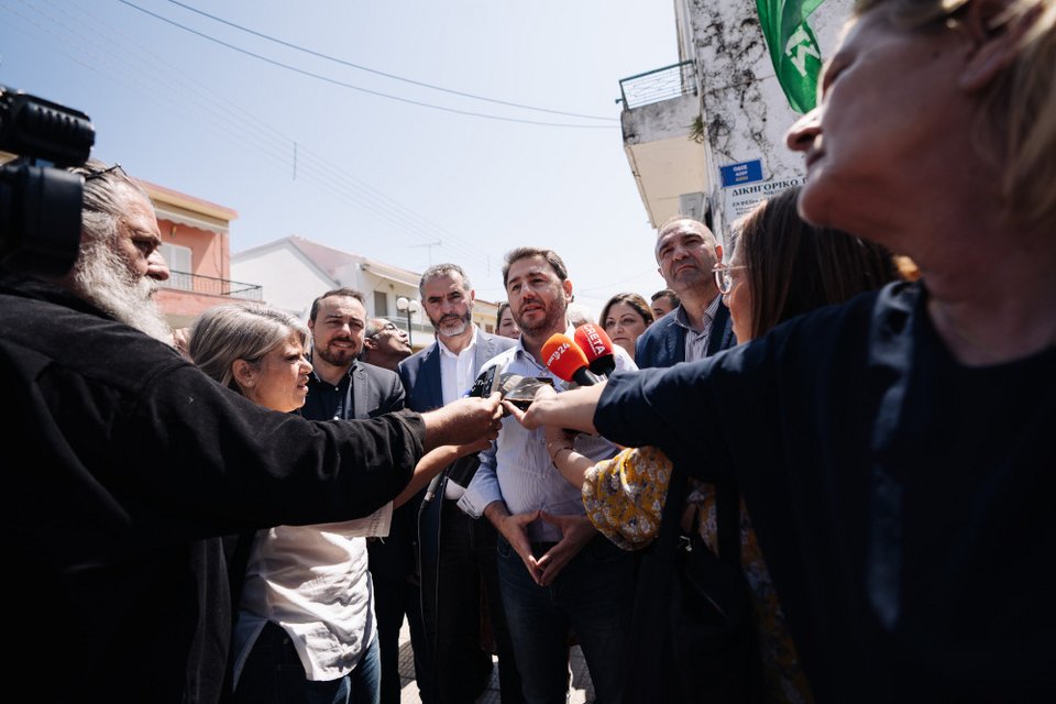 Ο Νίκος Ανδρουλάκης στο Ρέθυμνο
