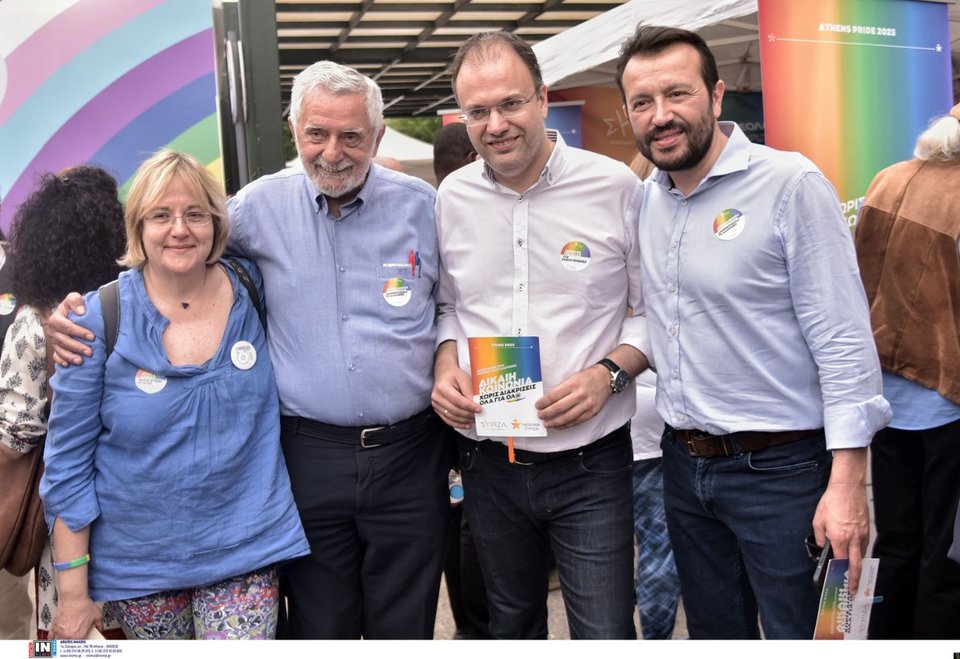 Θοδωρής Δρίτσας, Θανάσης Θεοχαρόπουλος, Νίκος Παππάς