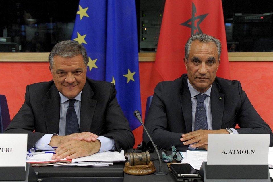 Αμπντεραχίμ Ατμούν με τον Αντόνιο Παντσέρι