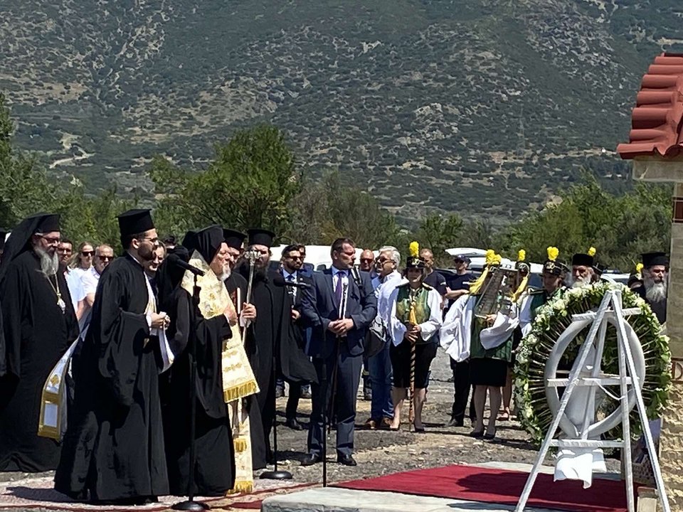 Ο Οικ. Πατριάρχης Βαρθολομαίος στα Τέμπη /onlarissa.gr