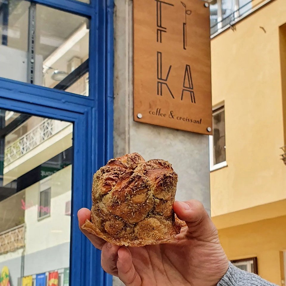 Buns με κάρδαμο στο Fika στη Βούρβαχη / Φωτογραφία: eatchers/nstagram