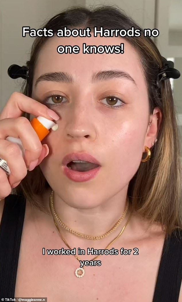 Η Βρετανίδα influencer Maggie Anne αποκάλυψε στο TikTok τι έμαθε δουλεύοντας στο Harrods