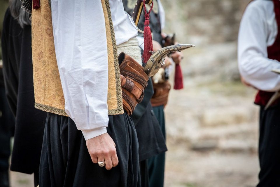 Οι φορεσιές είναι όλες χειροποίητες/ Φωτογραφία: Ρούλα Μονιάκη