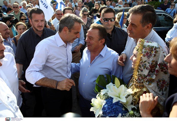 Ο Κυριάκος Μητσοτάκης στον Ασπρόπυργο / Φωτογραφία: Intimenews/ΠΕΡΙΣΤΕΡΗΣ ΔΗΜΗΤΡΗΣ