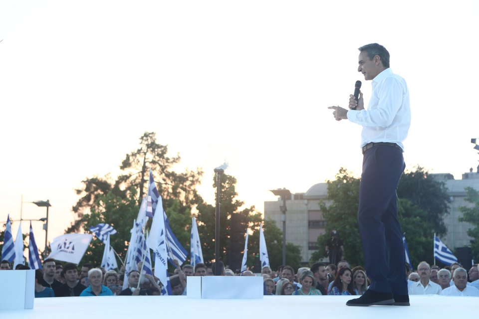 Ο Κ. Μητσοτάκης απευθύνεται στους Θεσσαλονικείς