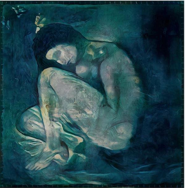 Η κουλουριασμένη γυμνή γυναίκα που αποκαλύφθηκε