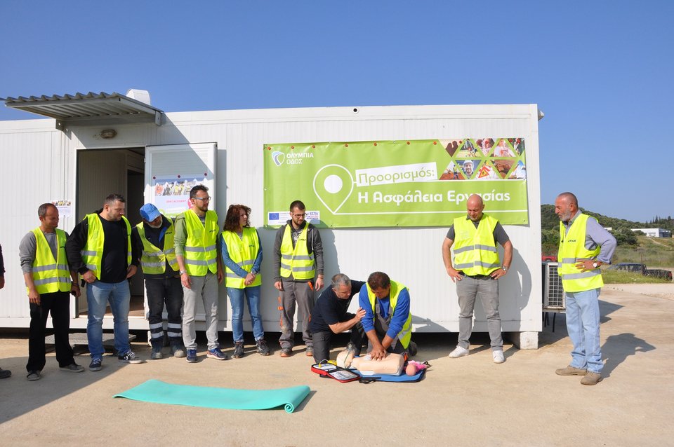 Εβδομάδα κινητοποίησης σε όλα τα έργα της VINCI για την επίτευξη του στόχου «Μηδενικό Ατύχημα»