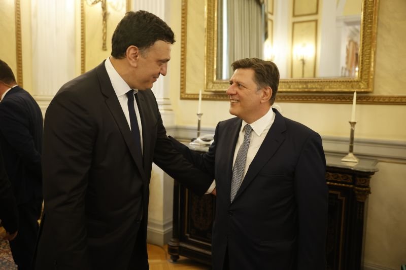 Βασίλης Κικίλιας και Μιλτιάδης Βαρβιτσιώτης