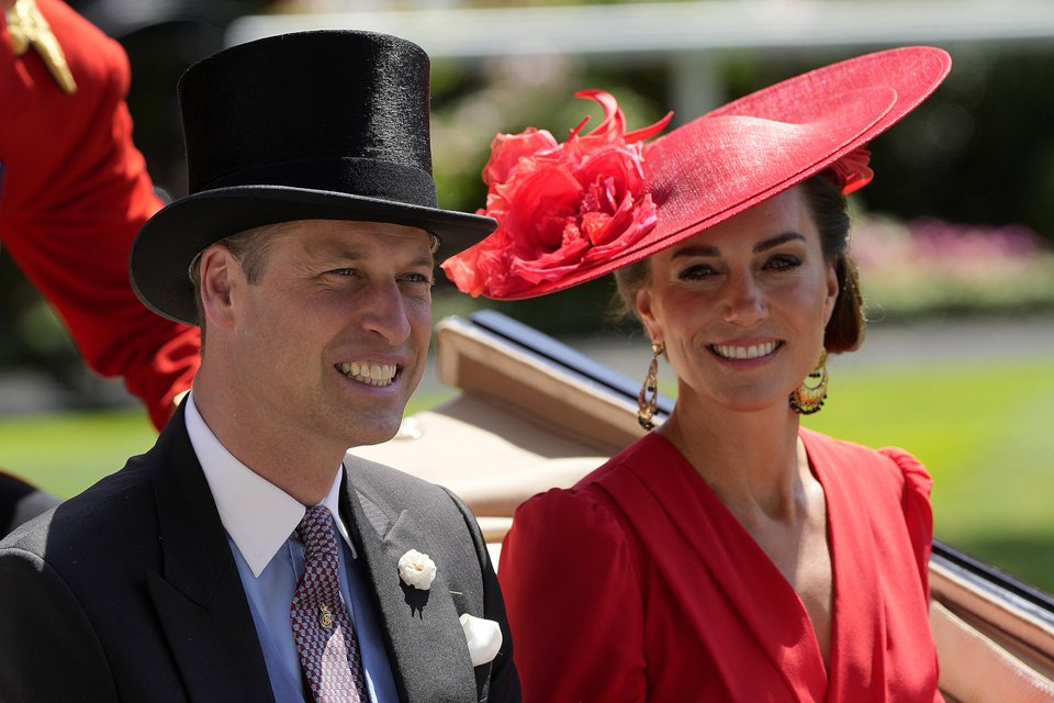 Πρίγκιπας Γουίλιαμ και Κέιτ Μίντλετον στο Royal Ascot
