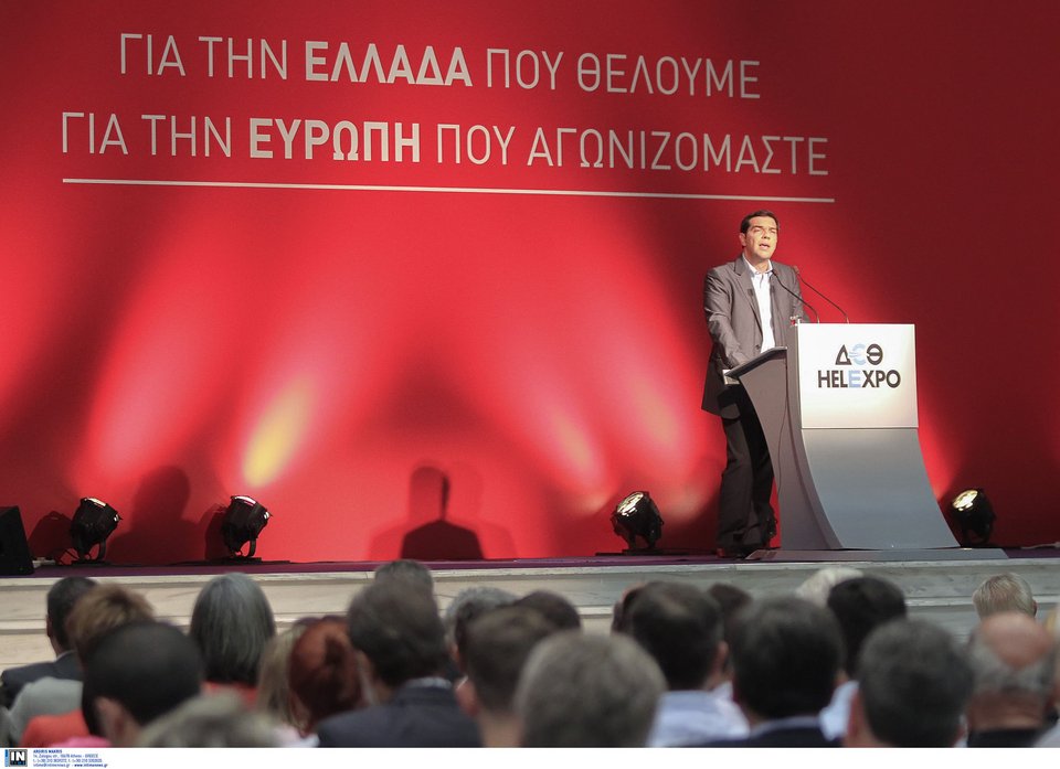 2014: Ο Αλέξης Τσίπρας παρουσιάζει στη ΔΕΘ το «πρόγραμμα Θεσσαλονίκης»