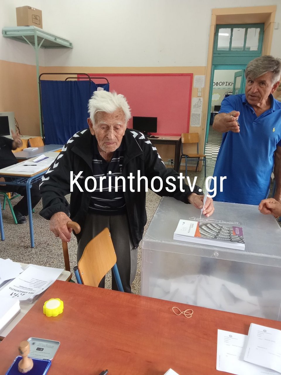 Ο κ. Γρηγόρης Κρίκας /korinthostv