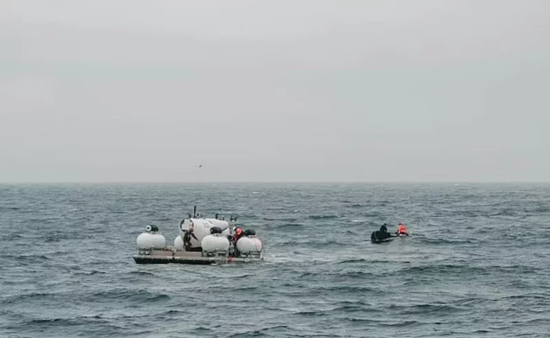 Aυτή είναι η τελευταία φωτογραφία του υποβρυχίου, πριν χαθεί στα νερά του Ατλαντικού κοντά στο ναυάγιο του Τιτανικού
