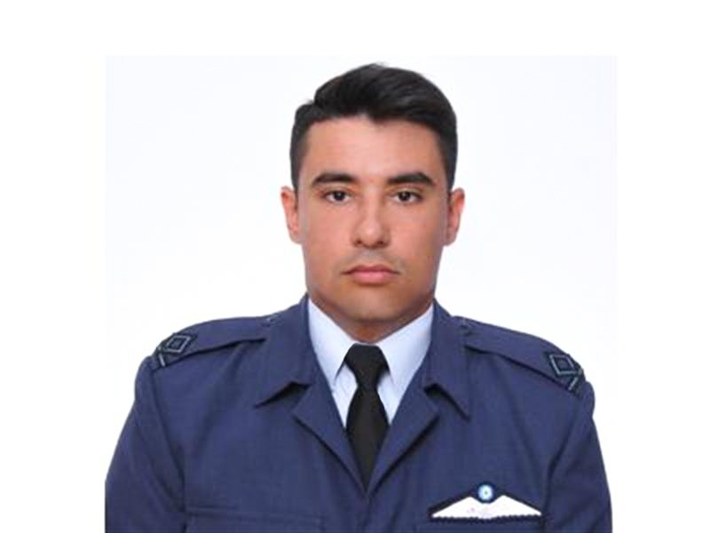 Ο συγκυβερνήτης του μοιραίου Canadair, Ανθυποσμηνσγός Περικλής Στεφανίδης