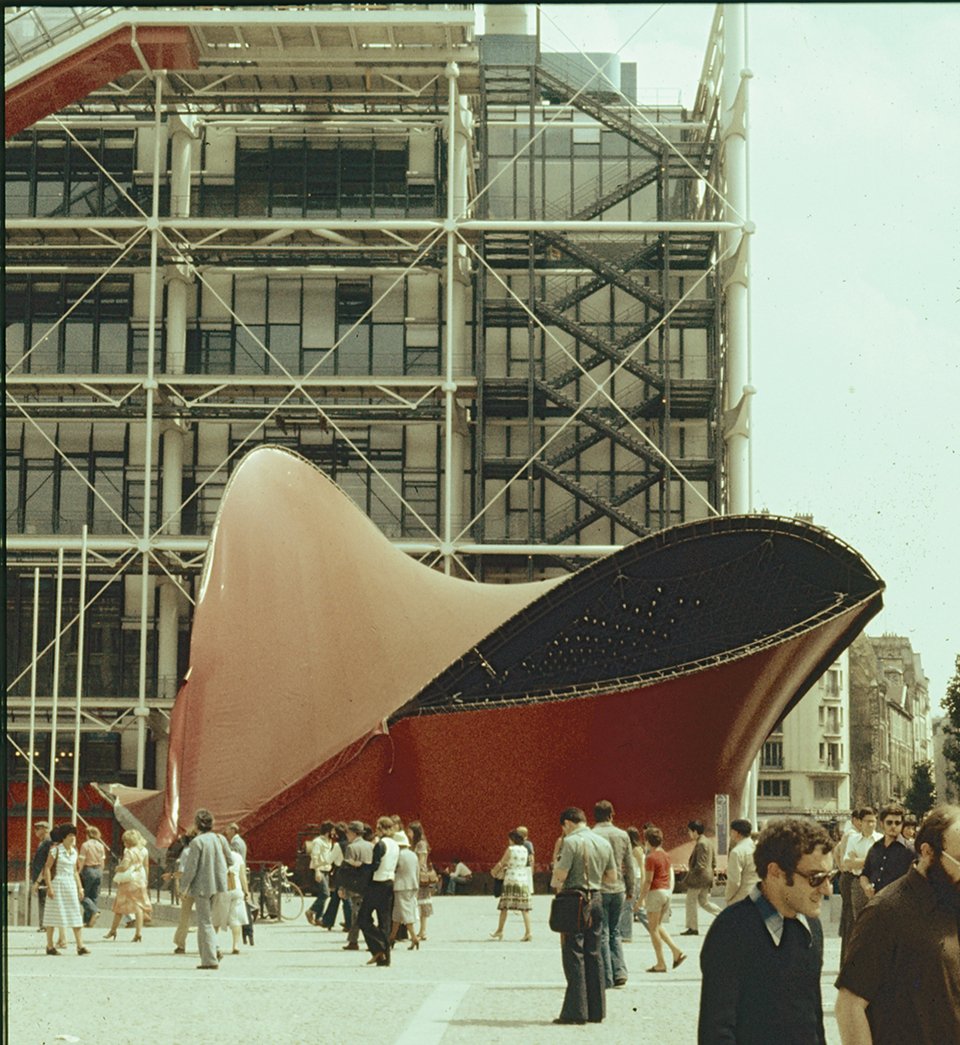 Διάτοπο (Πολύτοπο του Beaubourg), 1977. Φωτογραφία του Pascal Dusapin