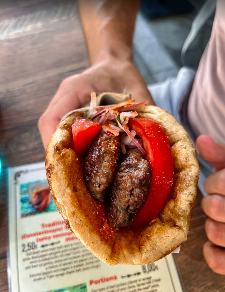 Σουβλάκι από τον Λευτέρη τον Πολίτη / Λευτερης Πολίτης/Instagram