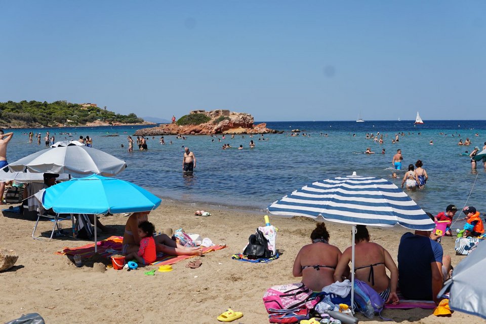 Παραλία Καβούρι / Φωτογραφία: Eurokinissi