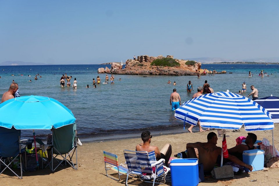 Παραλία Καβούρι / Φωτογραφία: Eurokinissi